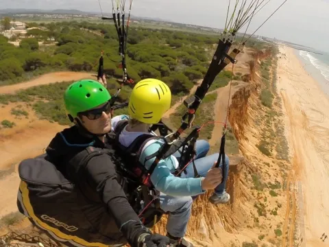Paragliding experience in Vilamoura