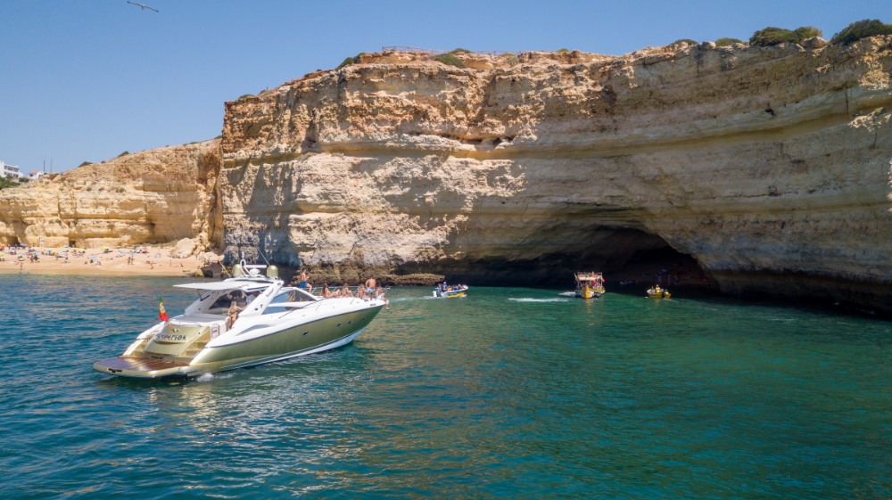 Morning Cruise to Caves - Yacht Charters in the Algarve. 