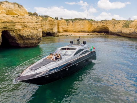 Sunseeker Predator Baco - Algarve Luxury Yacht Charter - Full day