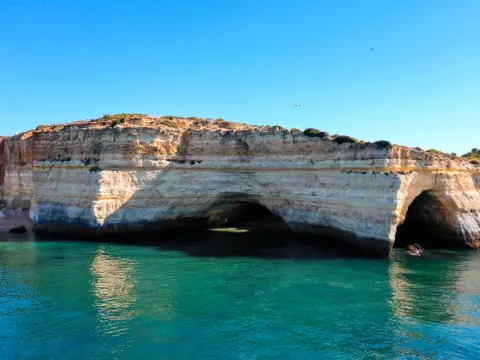 Benagil Cave Luxury Cruise Quinta do Lago - Catamaran for private charter in Vilamoura