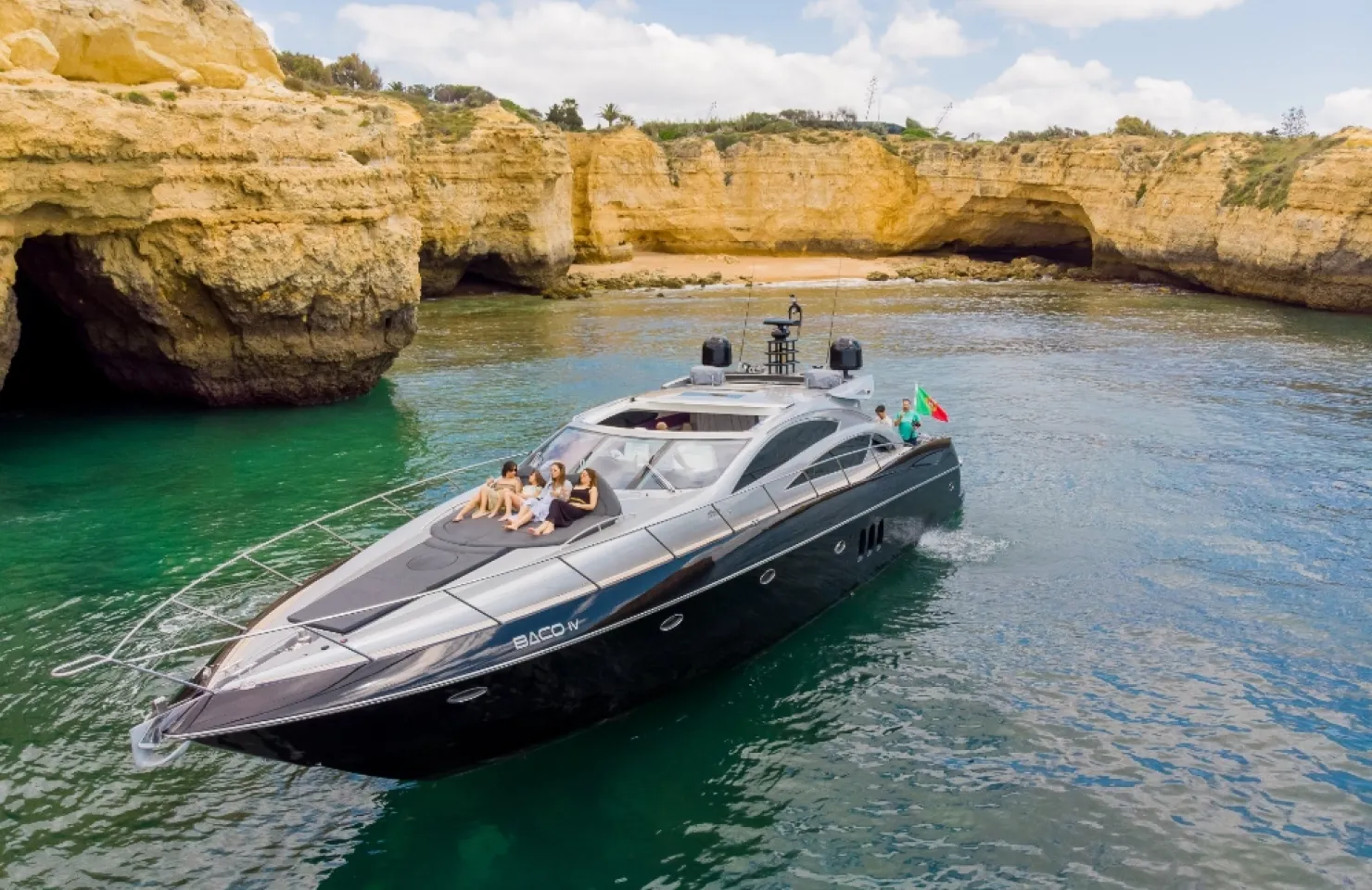 Sunseeker Predator Baco - Luxury Charter Yachts Algarve