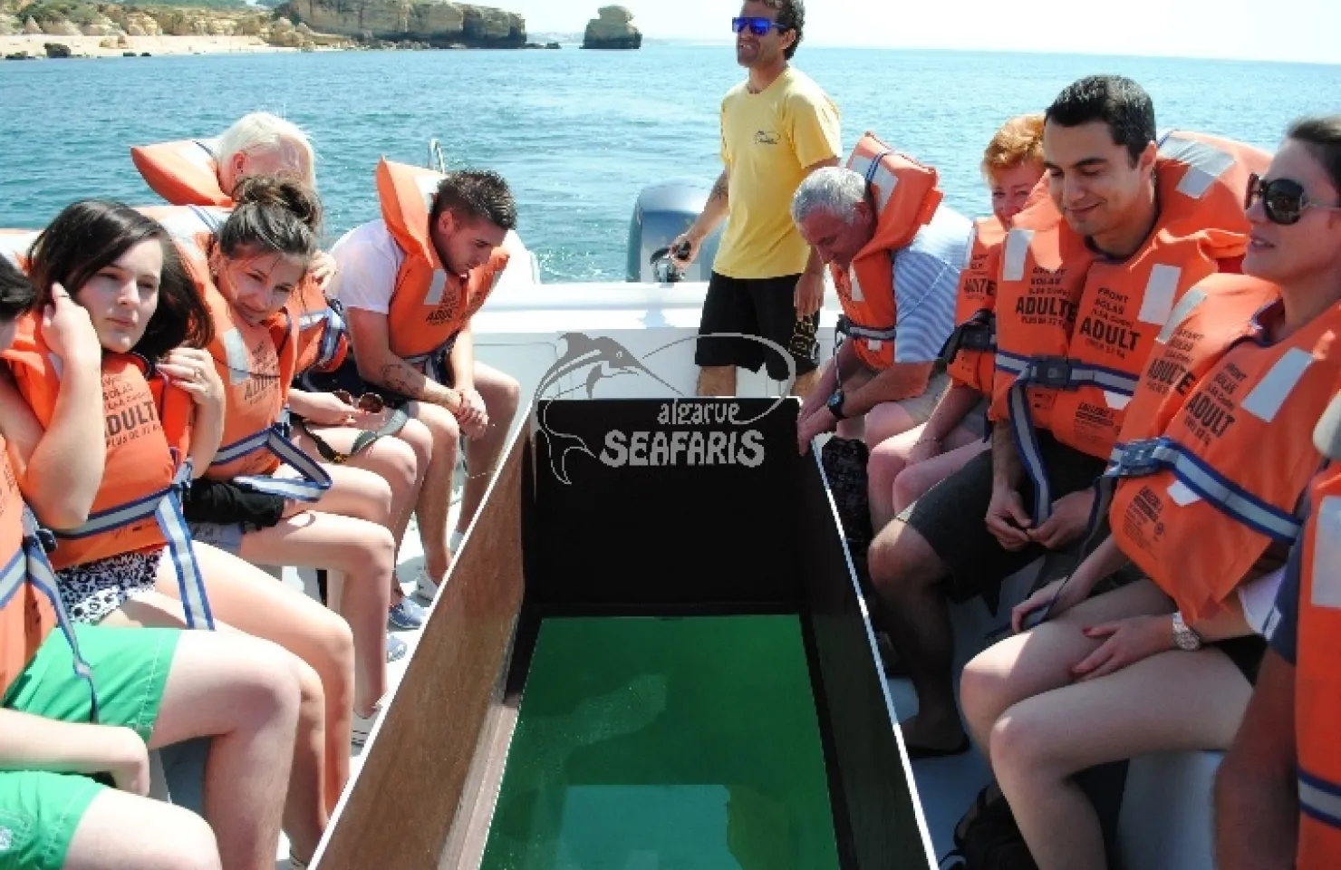 Glass Bottom Boat Experience - fun boat trip algarve