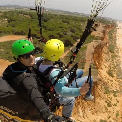 Paragliding experience in Vilamoura