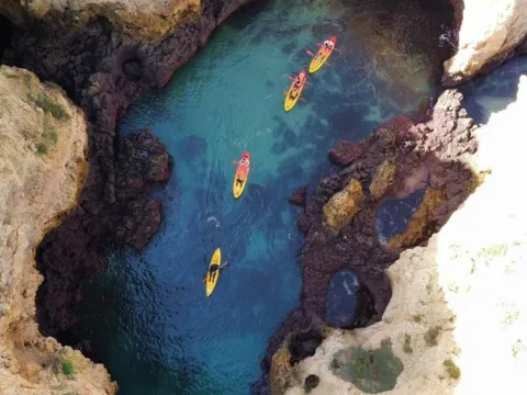 Lagos Kayak Tour to Ponta Da Piedade  