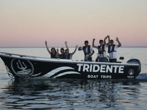 Excursão às Grutas do Pôr do Sol em Benagil pela Trindent Boat Tours
