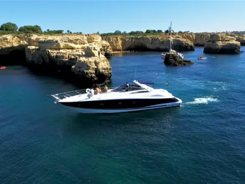 Morning Cruise to Caves - Princess V55 Motor Yacht